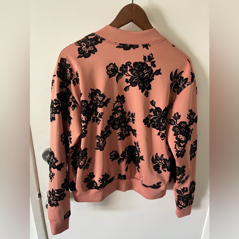 Floral Bomber Jacket - Picture 2 of 2